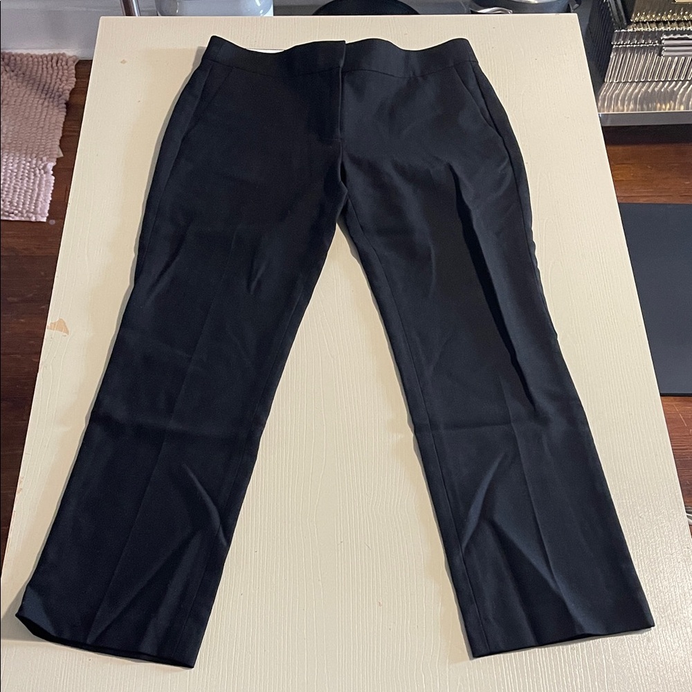 J. Crew Black Campbell Trousers- Size 2